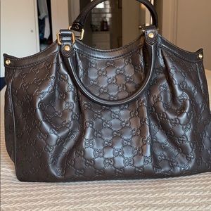 Sukey Guccissima Leather Medium Tote